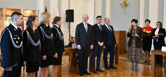 15-lat działalności Kobiecej Drużyny Ochotniczej Straży Pożarnej w Wierzchoniowie 