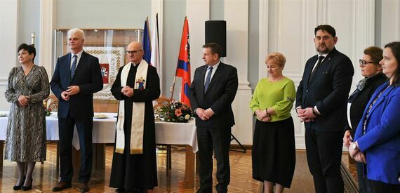 Wielkanocne spotkanie w Starostwie Powiatowym w Puławach