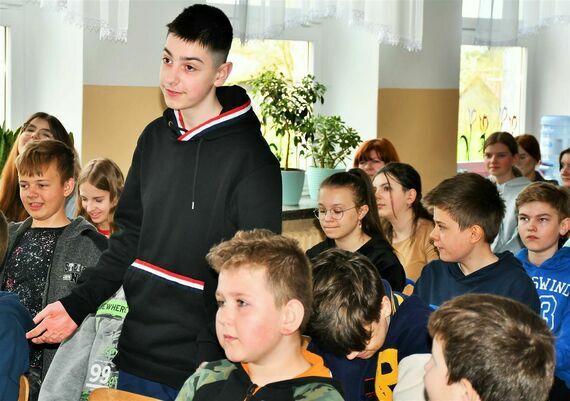 Akcja Bądź widoczny - bądź bezpieczny w Szkole Podstawowej w Borowej