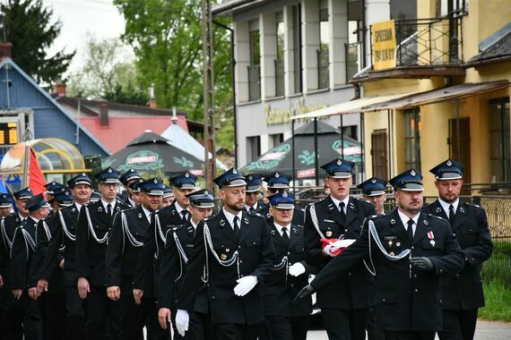 100 - lecie Ochotniczej Straży Pożarnej w Gołębiu