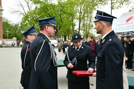 100 - lecie Ochotniczej Straży Pożarnej w Gołębiu