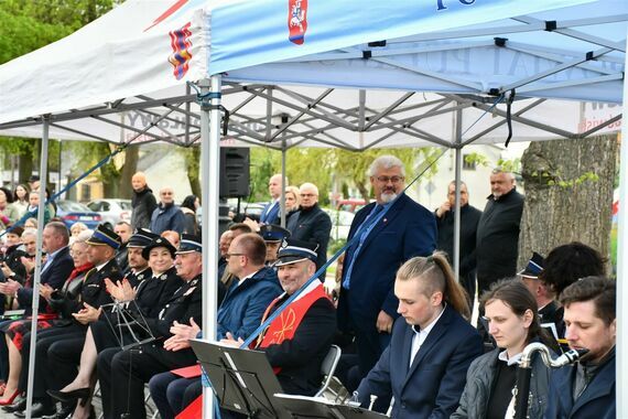 100 - lecie Ochotniczej Straży Pożarnej w Gołębiu