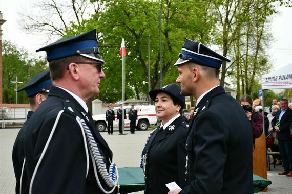 100 - lecie Ochotniczej Straży Pożarnej w Gołębiu