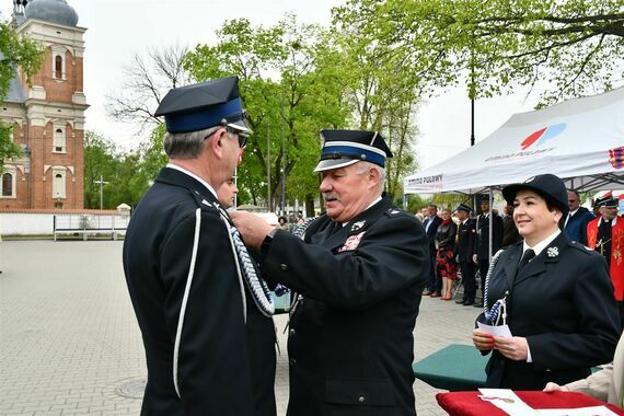 100 - lecie Ochotniczej Straży Pożarnej w Gołębiu