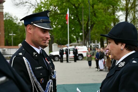 100 - lecie Ochotniczej Straży Pożarnej w Gołębiu