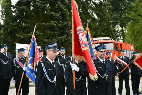 100 - lecie Ochotniczej Straży Pożarnej w Gołębiu