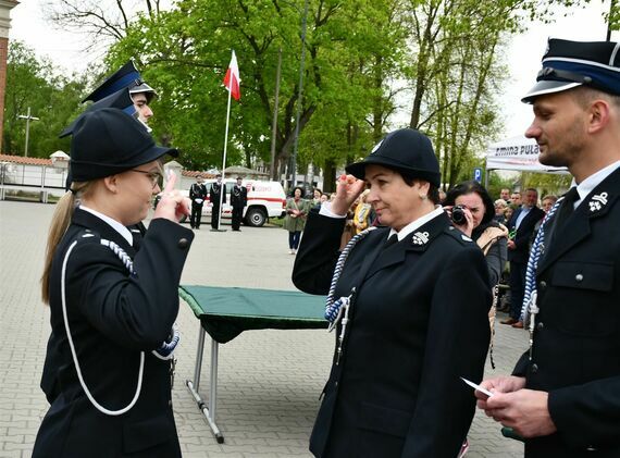 100 - lecie Ochotniczej Straży Pożarnej w Gołębiu