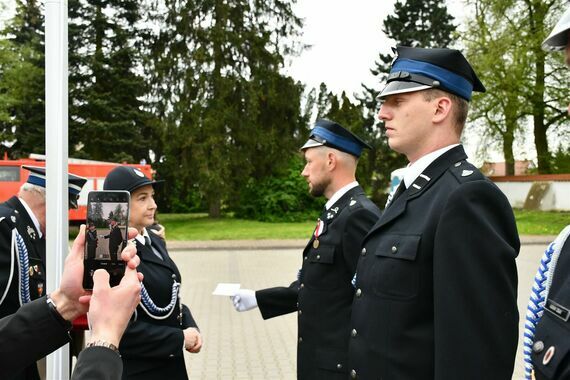 100 - lecie Ochotniczej Straży Pożarnej w Gołębiu