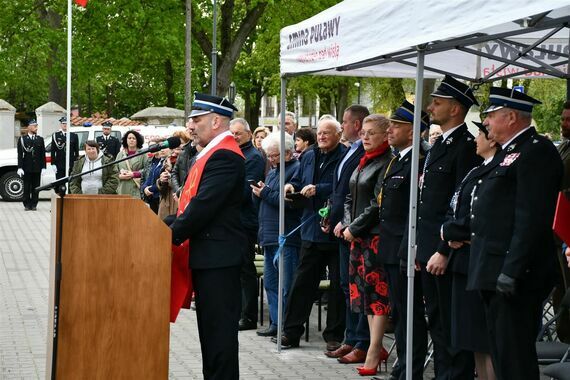 100 - lecie Ochotniczej Straży Pożarnej w Gołębiu