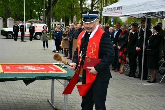 100 - lecie Ochotniczej Straży Pożarnej w Gołębiu