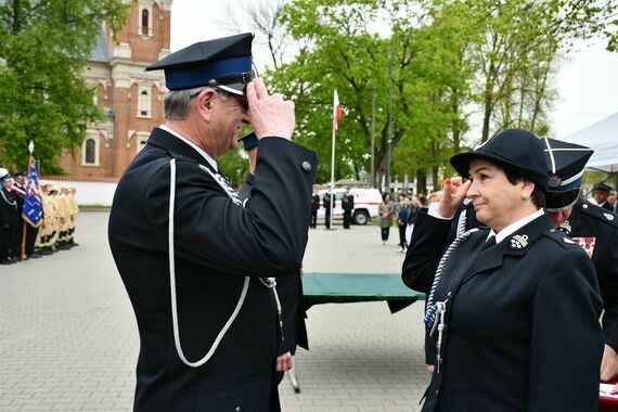 100 - lecie Ochotniczej Straży Pożarnej w Gołębiu