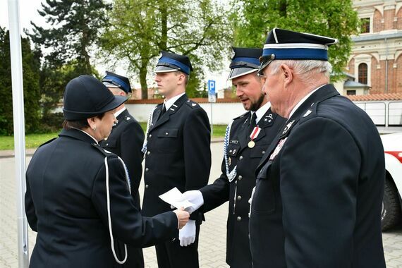 100 - lecie Ochotniczej Straży Pożarnej w Gołębiu