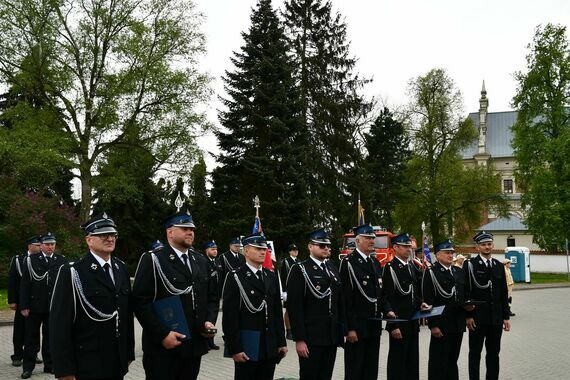 100 - lecie Ochotniczej Straży Pożarnej w Gołębiu 