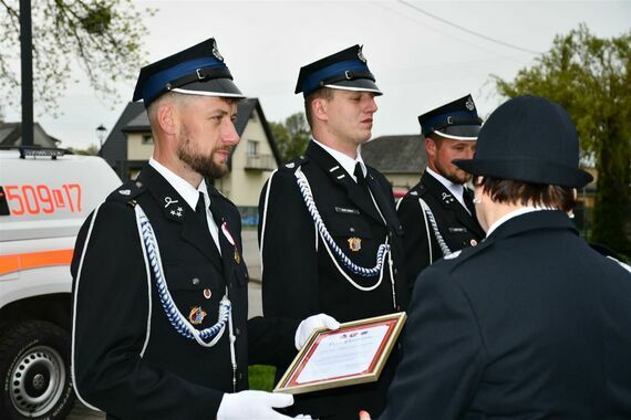 100 - lecie Ochotniczej Straży Pożarnej w Gołębiu 