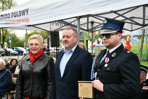 100 - lecie Ochotniczej Straży Pożarnej w Gołębiu 