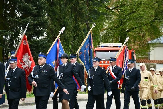 100 - lecie Ochotniczej Straży Pożarnej w Gołębiu 