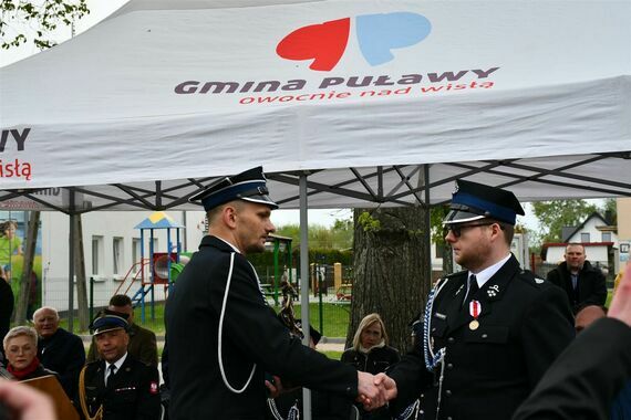 100 - lecie Ochotniczej Straży Pożarnej w Gołębiu 