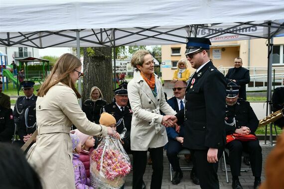 100 - lecie Ochotniczej Straży Pożarnej w Gołębiu 