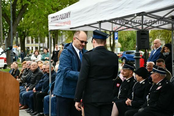 100 - lecie Ochotniczej Straży Pożarnej w Gołębiu 