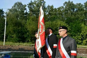 80. rocznica wysadzenia pociągu amunicyjnego w pobliżu stacji kolejowej w Gołębiu