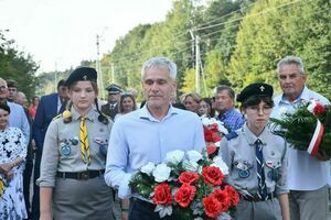 80. rocznica wysadzenia pociągu amunicyjnego w pobliżu stacji kolejowej w Gołębiu