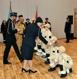 Ślubowanie Młodzieżowych Drużyn Pożarniczych