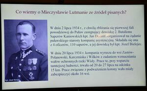 Odsłonięcie tablicy poświęconej Mieczysławowi Lutmanowi - Staroście Puławskiemu w latach 1932-1937