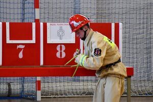 Halowe Zawody Sportowo-Pożarnicze Młodzieżowych Drużyn Pożarniczych Powiatu Puławskiego rozstrzygnięte