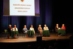 Zakończenie roku akademickiego 2023/24 Uniwersytetu Trzeciego Wieku