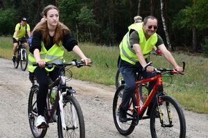 Kręcili kilometry dla Puław ze starostą puławskim