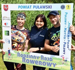 Kręcili kilometry dla Puław ze starostą puławskim