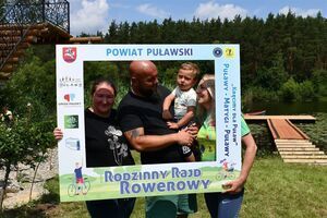 Kręcili kilometry dla Puław ze starostą puławskim