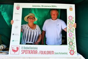 II Nadwiślańskie Spotkania z Folklorem Ziemi Puławskiej w Janowcu