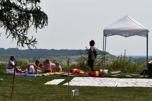 II Nadwiślańskie Spotkania z Folklorem Ziemi Puławskiej w Janowcu