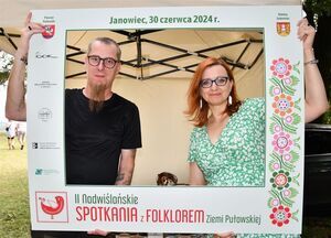 II Nadwiślańskie Spotkania z Folklorem Ziemi Puławskiej w Janowcu