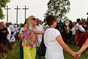 II Nadwiślańskie Spotkania z Folklorem Ziemi Puławskiej w Janowcu