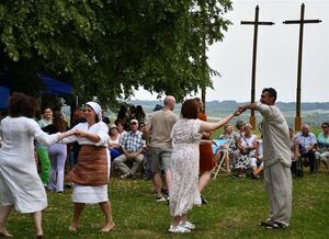 II Nadwiślańskie Spotkania z Folklorem Ziemi Puławskiej w Janowcu