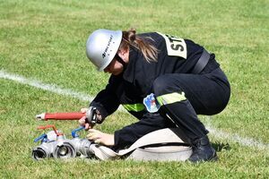 Powiatowe Zawody Sportowo-Pożarnicze OSP w Wąwolnicy