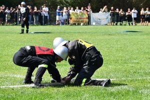 Powiatowe Zawody Sportowo-Pożarnicze OSP w Wąwolnicy