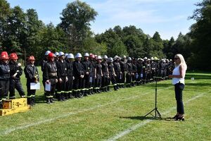 Powiatowe Zawody Sportowo-Pożarnicze OSP w Wąwolnicy