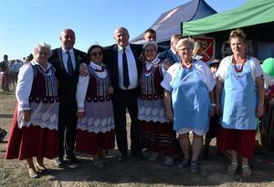 Dożynki Wojewódzkie w Radawcu.