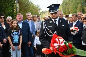 81. rocznica wysadzenia pociągu amunicyjnego w pobliżu stacji kolejowej w Gołębiu