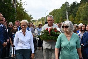 81. rocznica wysadzenia pociągu amunicyjnego w pobliżu stacji kolejowej w Gołębiu