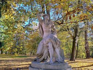 Jesień w pełni w Puławskim Parku Czartoryskich