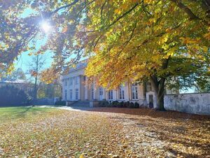 Jesień w pełni w Puławskim Parku Czartoryskich