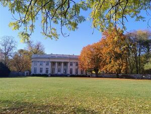 Jesień w pełni w Puławskim Parku Czartoryskich