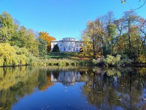 Jesień w pełni w Puławskim Parku Czartoryskich