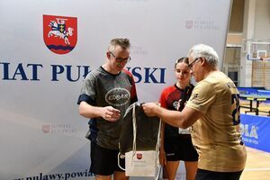 II Amatorski Turniej Tenisa Stołowego o Puchar Starosty Puławskiego pod patronatem Leszka Kucharskiego