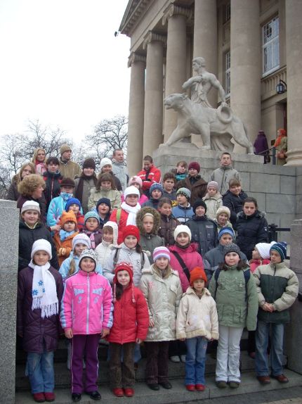 Młodzi tancerze na warsztatach w Poznaniu