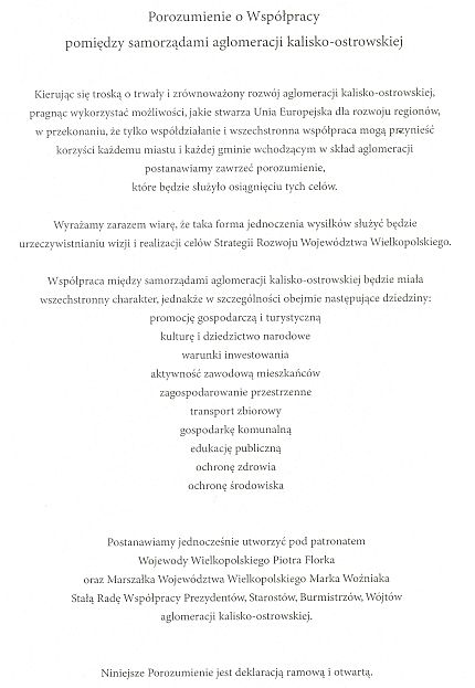 Aglomeracja kalisko - ostrowska